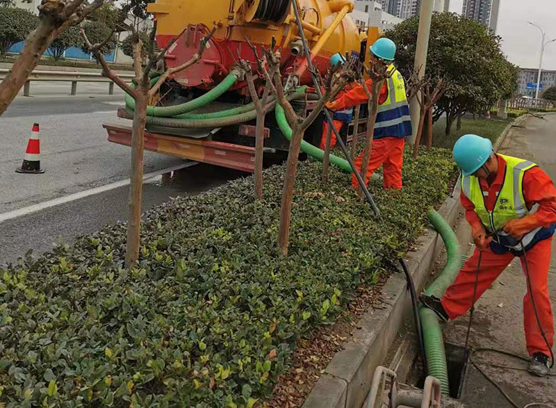 灵寿市政管道清淤